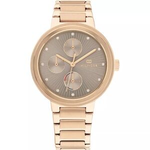 Tommy Hilfiger Rose Gold Womens Multi Dial Watch